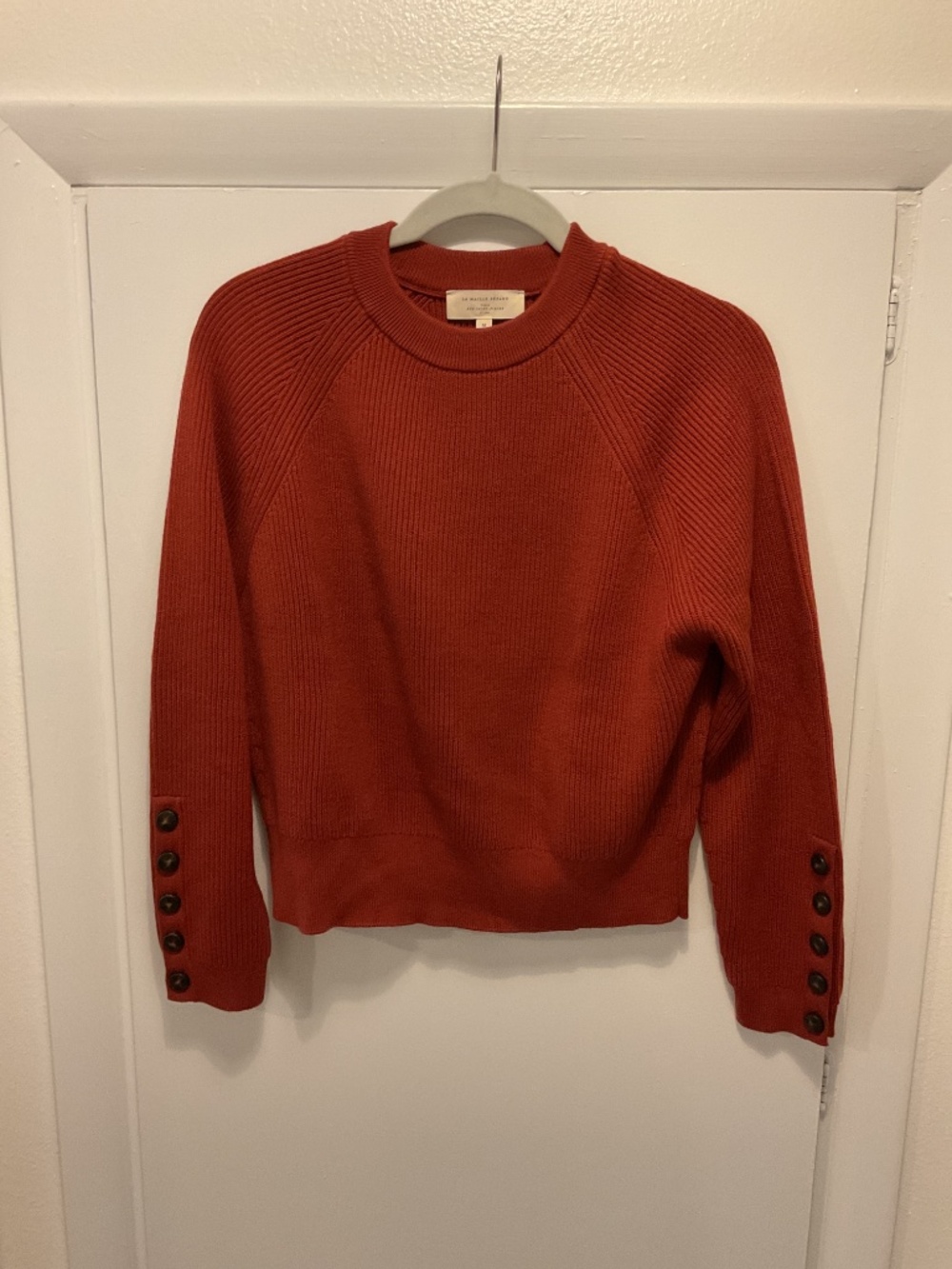 Sezane Sami Sweater, Rosewood color, Size Medium - Picture 4 of 6